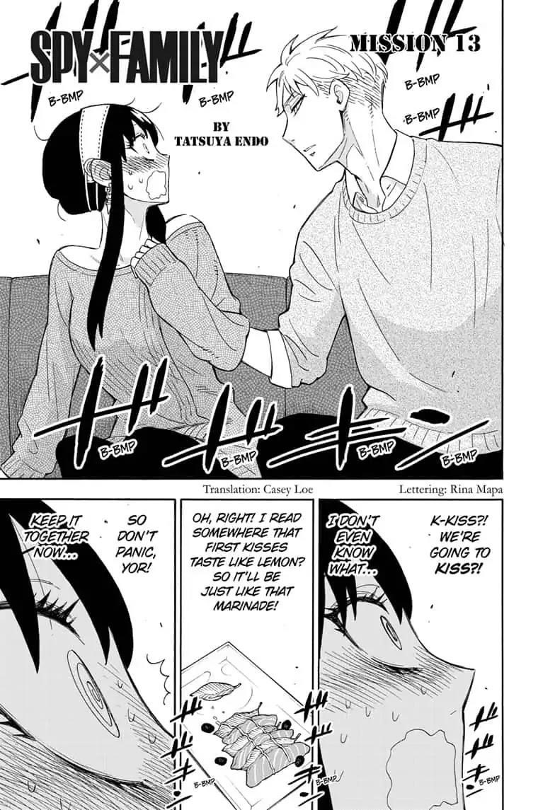 Spy x Family manga, chapter 13, page 1 of 21