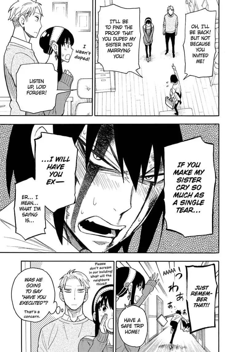 Spy x Family manga, chapter 13, page 17 of 21