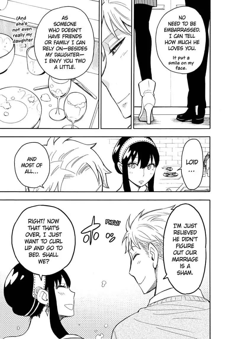 Spy x Family manga, chapter 13, page 19 of 21