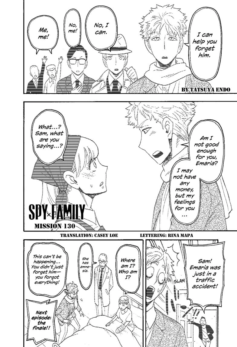 SPY x FAMILY Chapter 130 page 1 - Mission 130