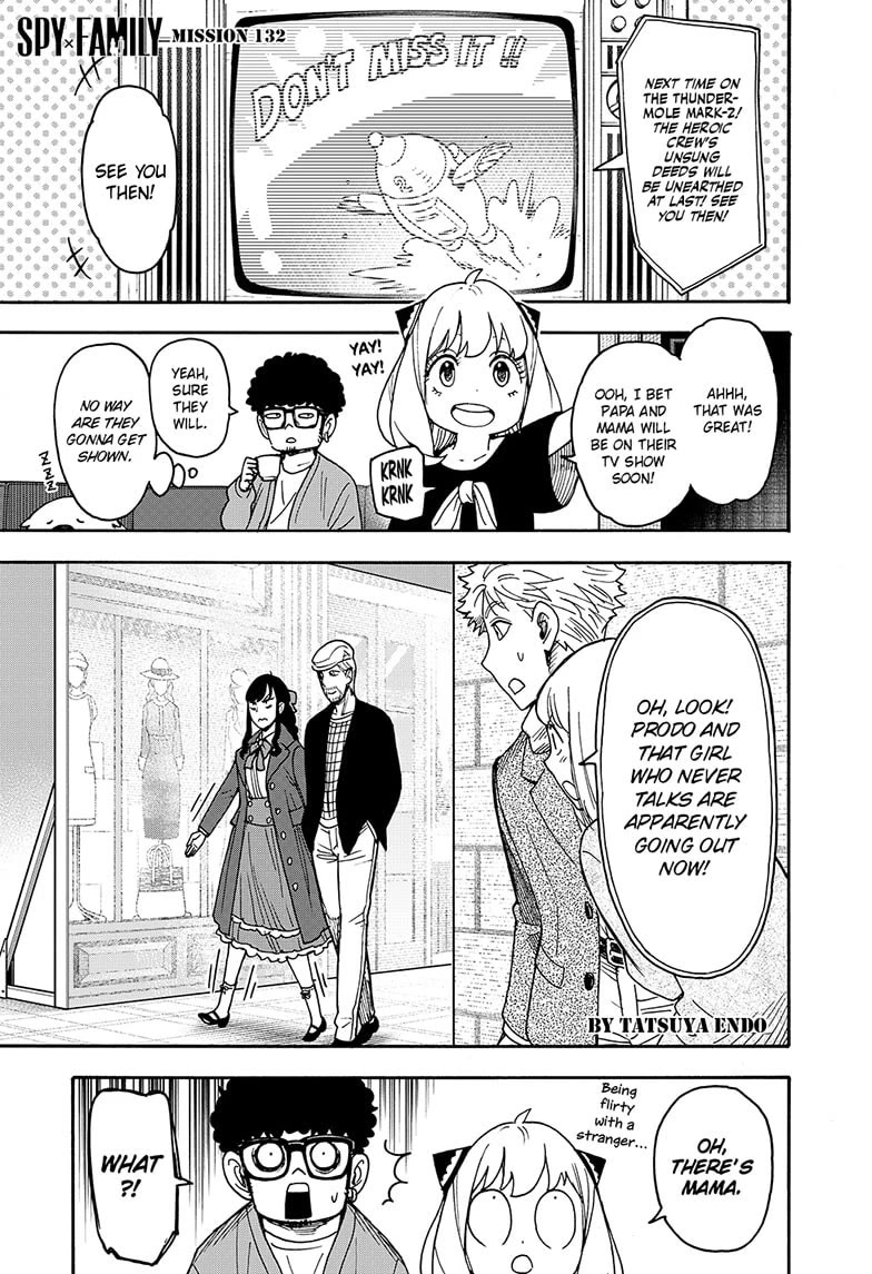 SPY x FAMILY Chapter 132 page 1 - Chapter 132