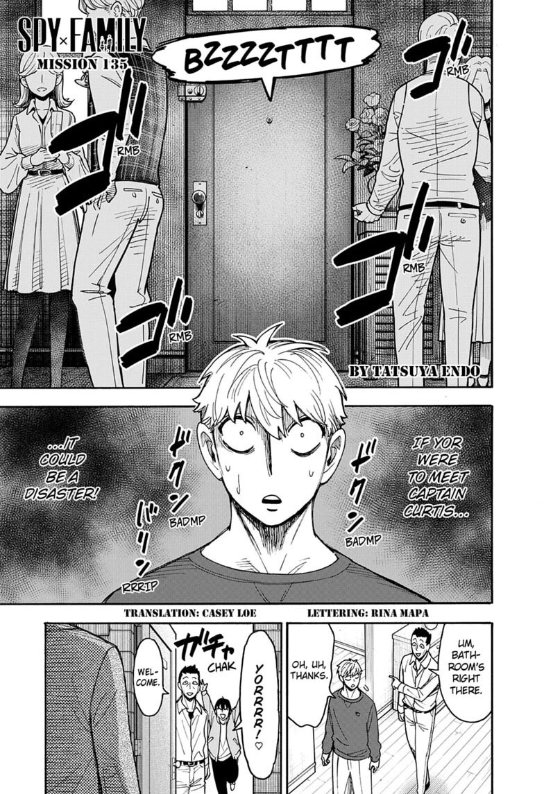SPY x FAMILY Chapter 135 page 1 - Chapter 135