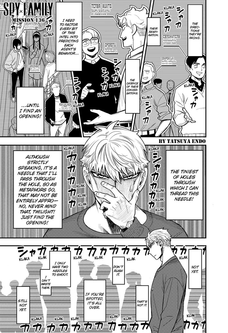 SPY x FAMILY Chapter 136 page 1 - Chapter 136