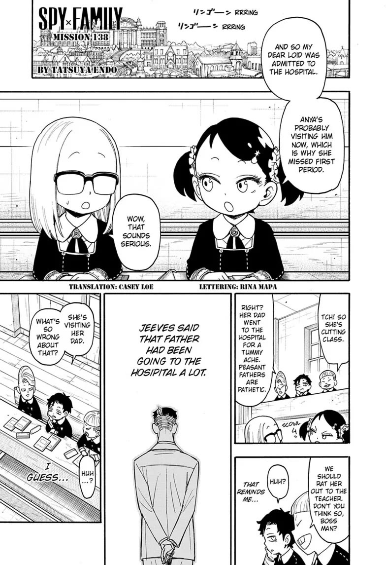SPY x FAMILY Chapter 138 page 1 - Chapter 138
