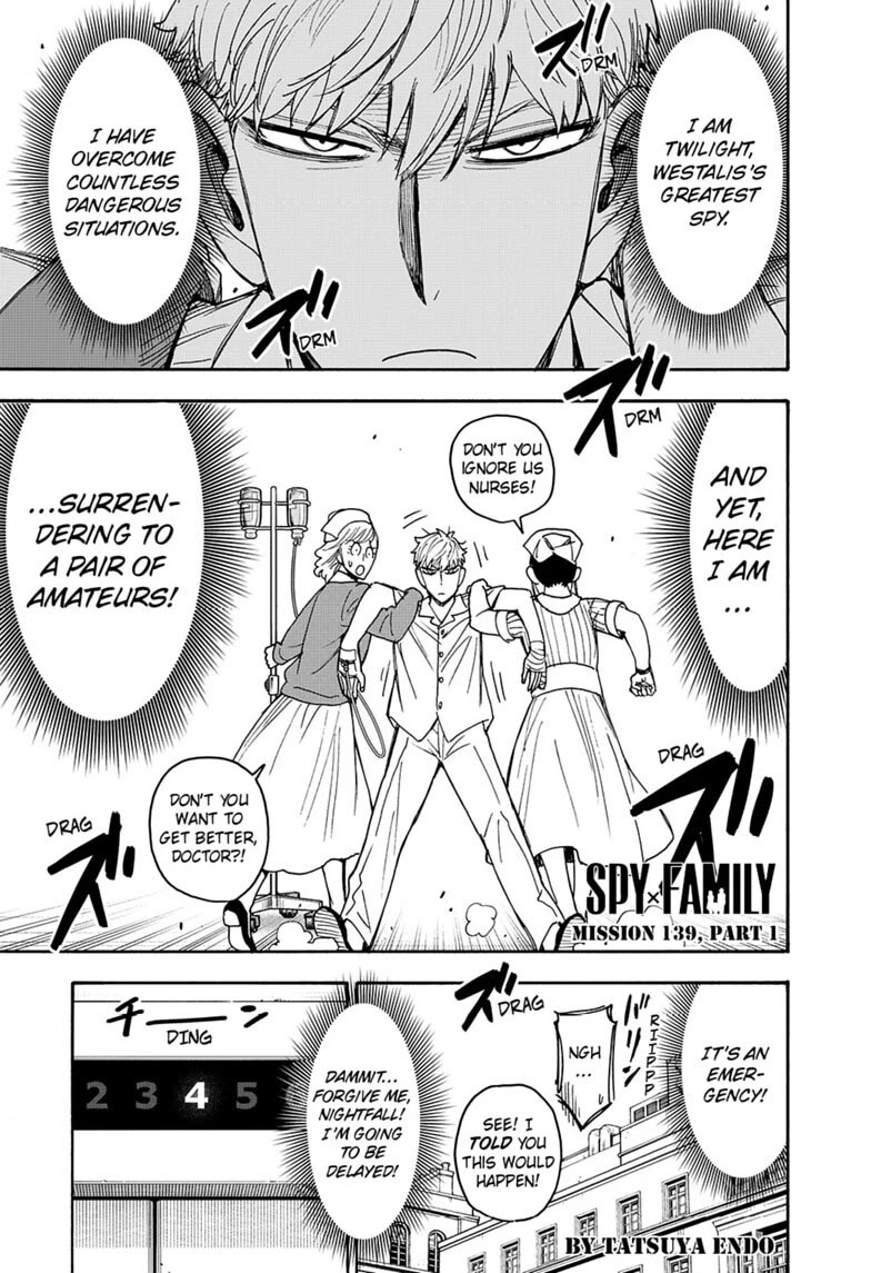 SPY x FAMILY Chapter 139 page 1 - Chapter 139