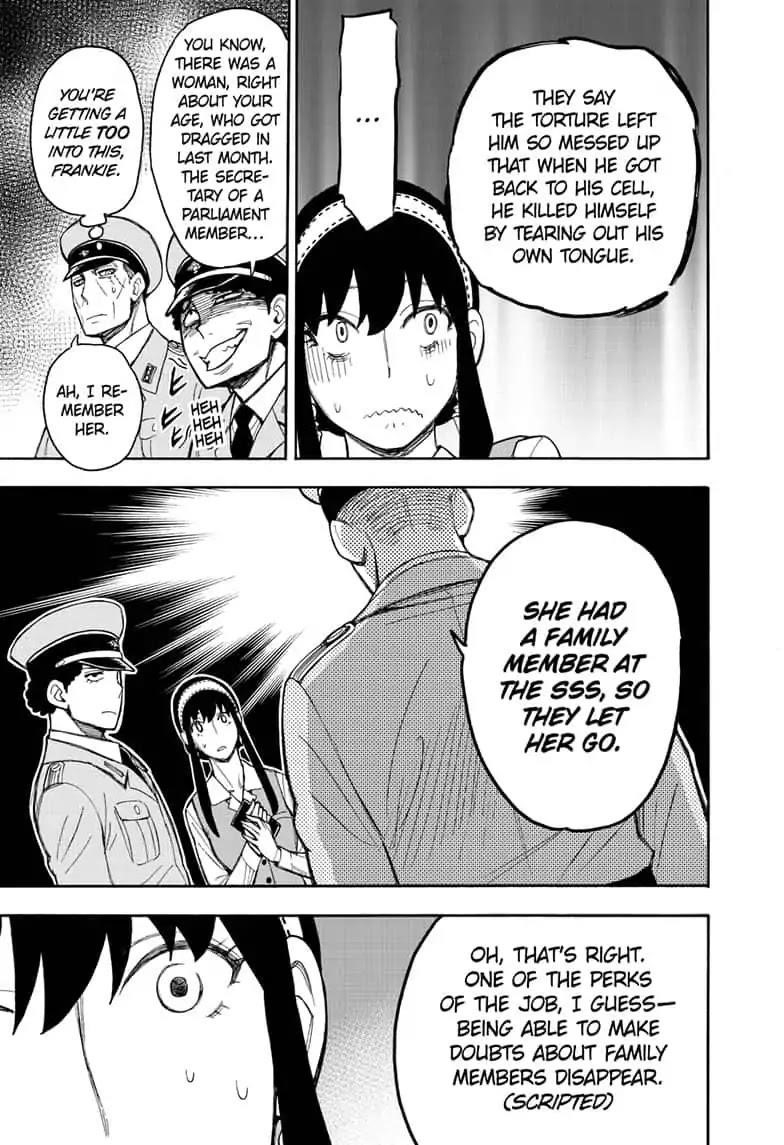 Spy x Family manga, chapter 14, page 19 of 31