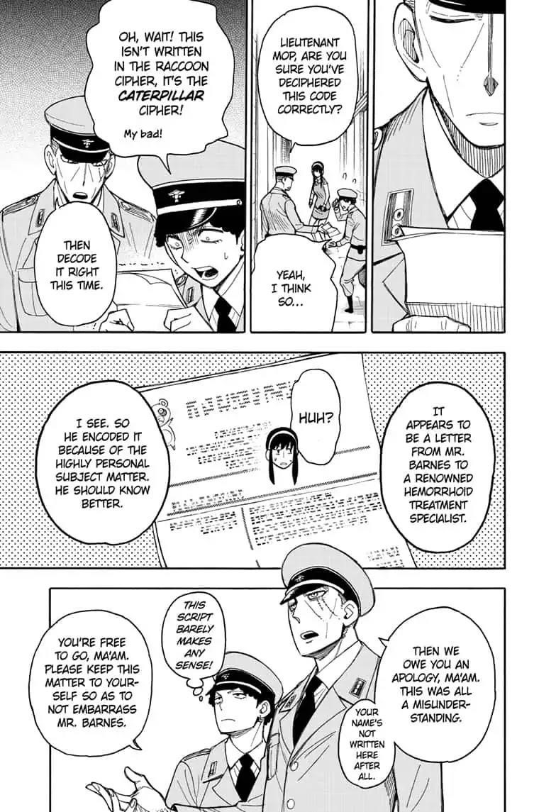 Spy x Family manga, chapter 14, page 23 of 31
