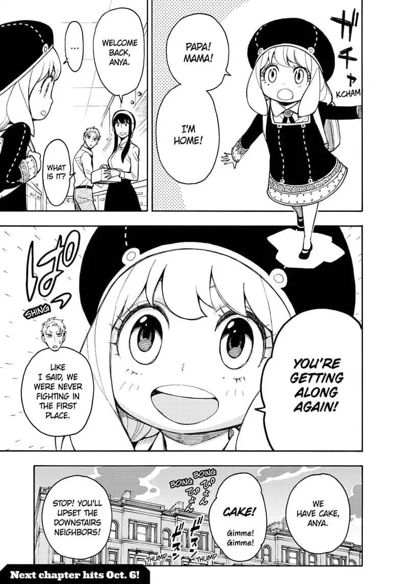 Spy x Family manga, chapter 14, page 31 of 31