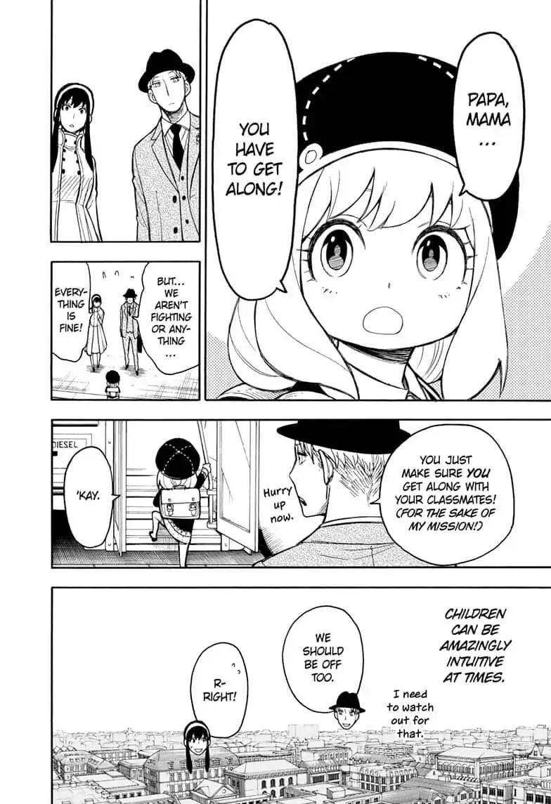 Spy x Family manga, chapter 14, page 8 of 31