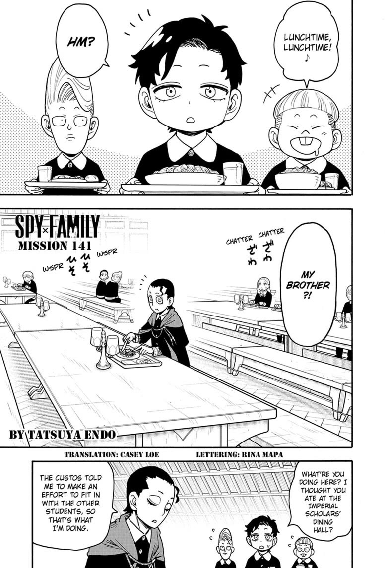 SPY x FAMILY Chapter 141 page 1 - Chapter 141
