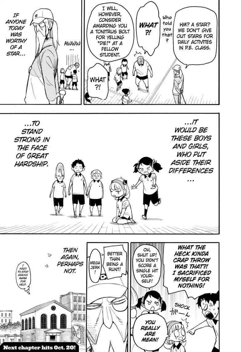Spy x Family manga, chapter 15, page 25 of 25