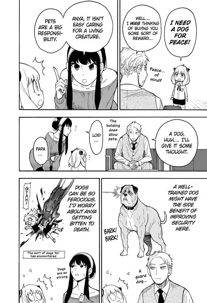 Spy x Family manga, chapter 17, page 14 of 19
