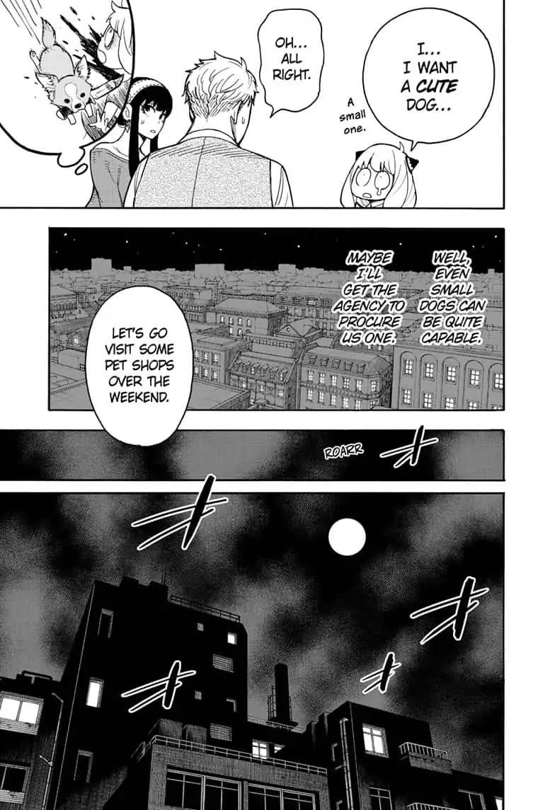 Spy x Family manga, chapter 17, page 15 of 19