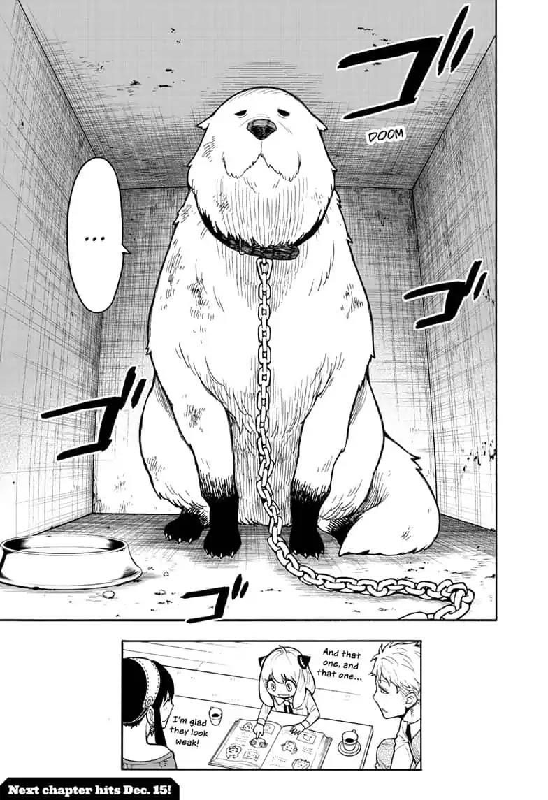 Spy x Family manga, chapter 17, page 19 of 19