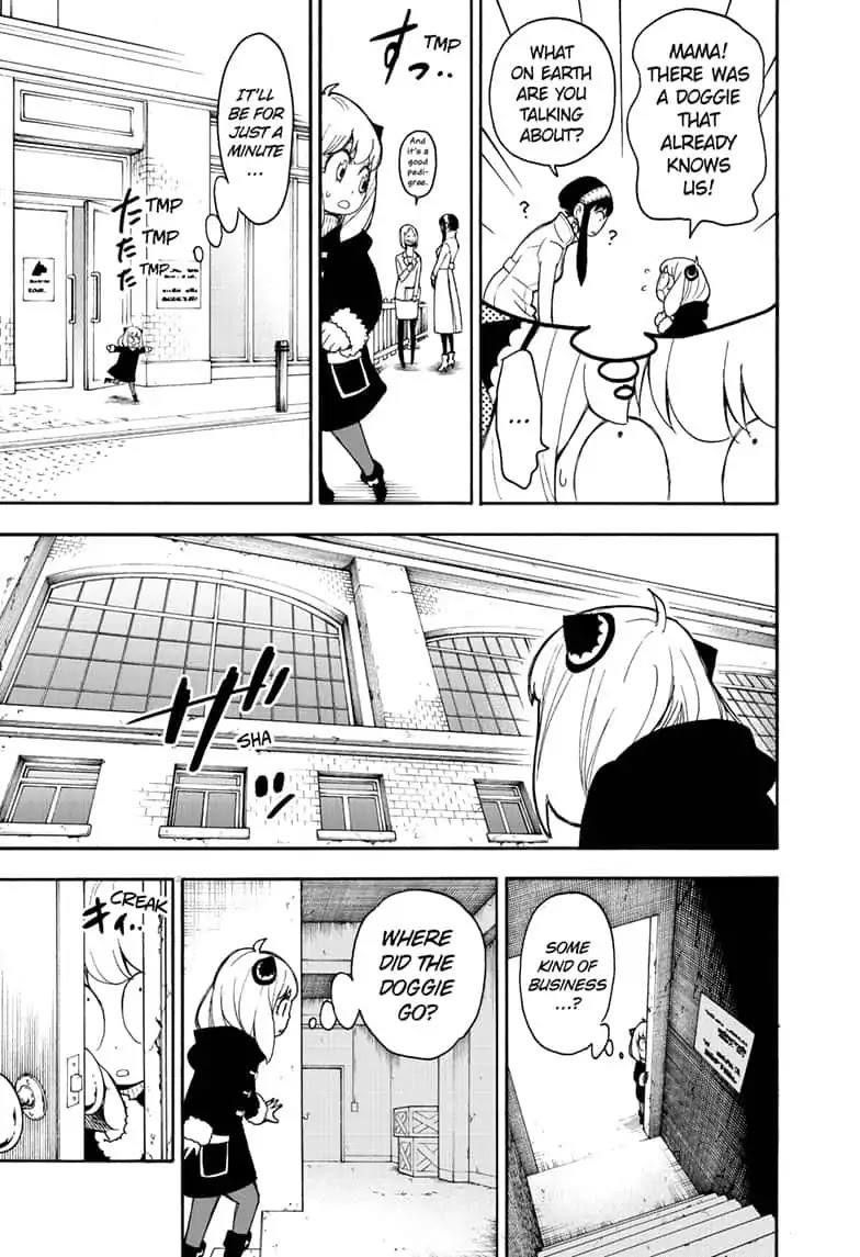 Spy x Family manga, chapter 18, page 23 of 27