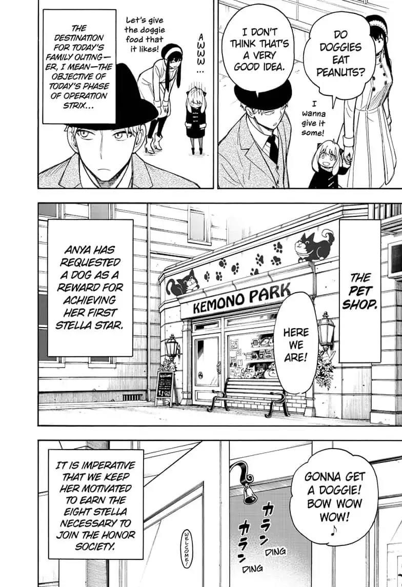 Spy x Family manga, chapter 18, page 4 of 27