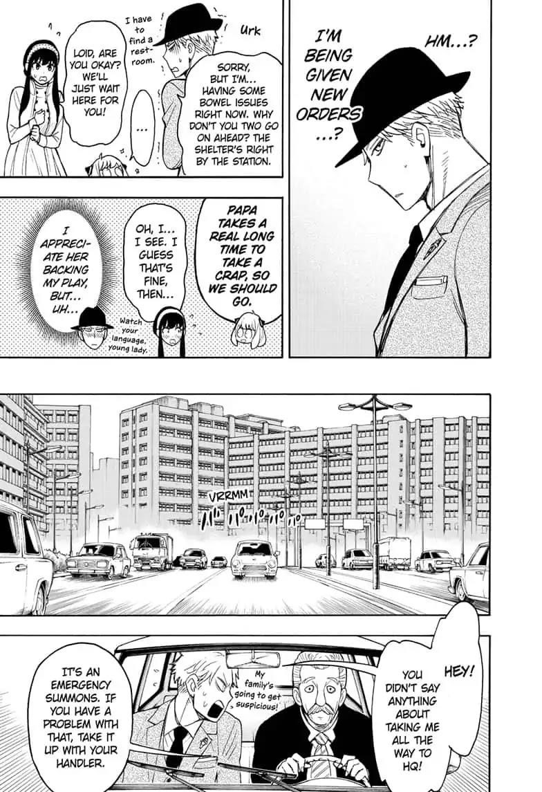 Spy x Family manga, chapter 18, page 7 of 27
