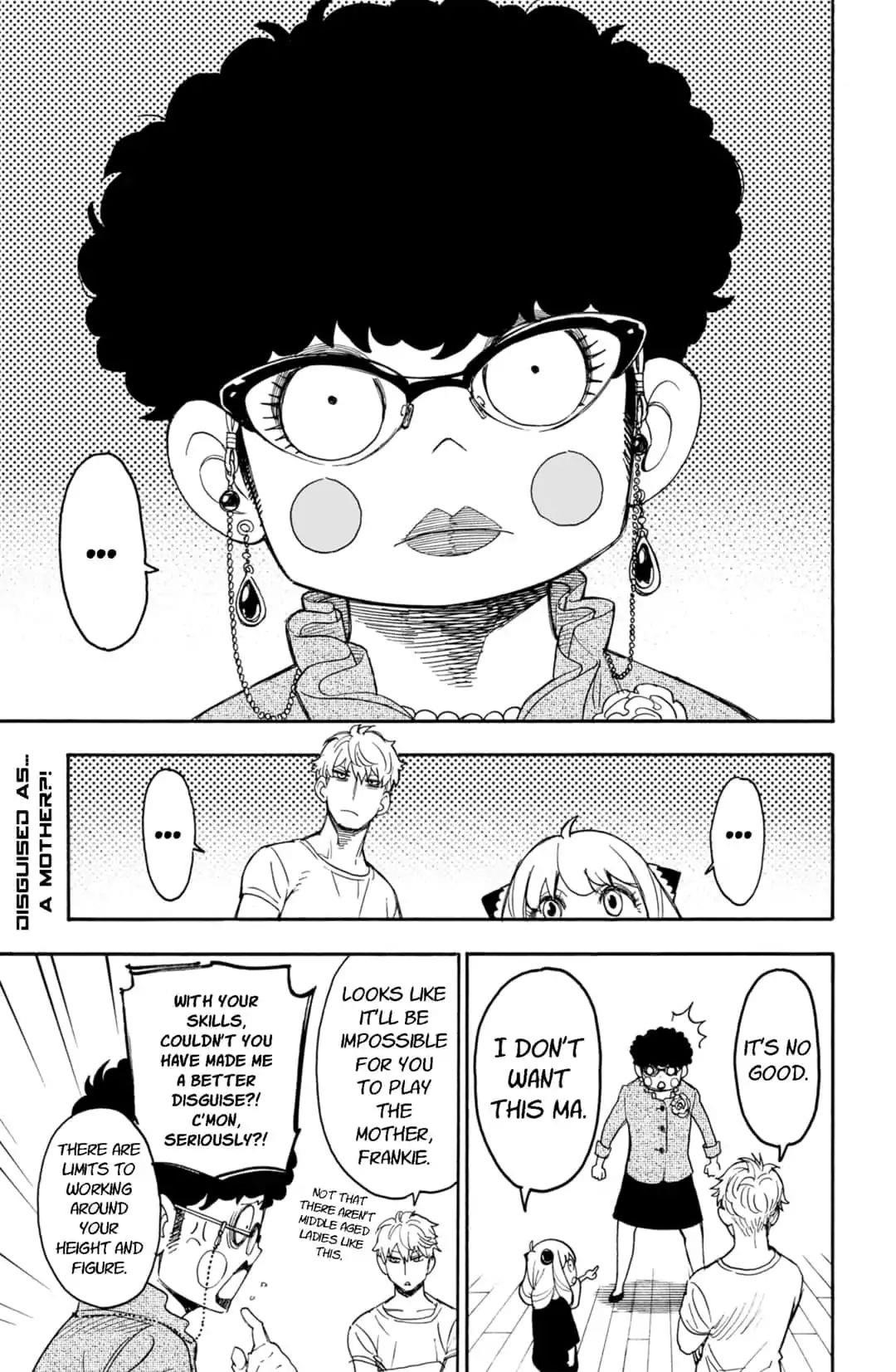 Spy x Family manga, chapter 2, page 1 of 55