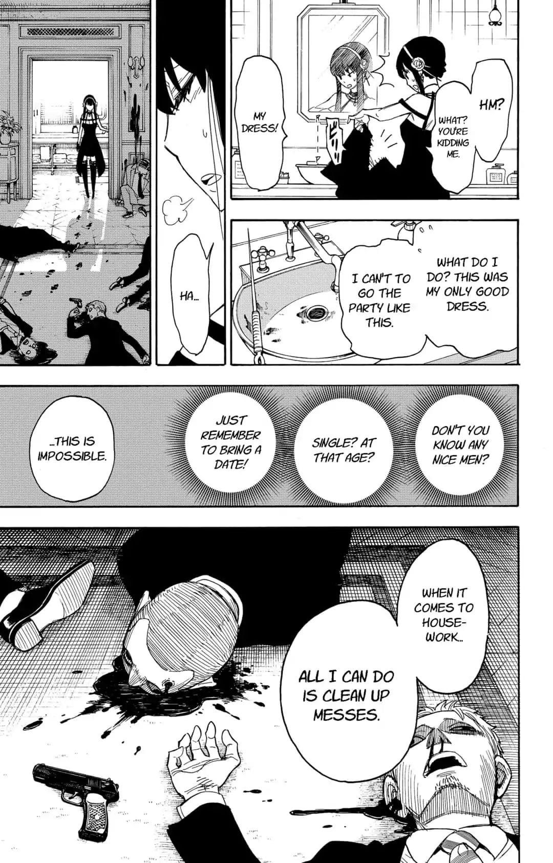 Spy x Family manga, chapter 2, page 17 of 55