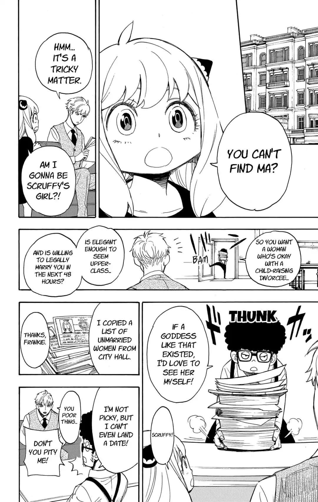 Spy x Family manga, chapter 2, page 18 of 55