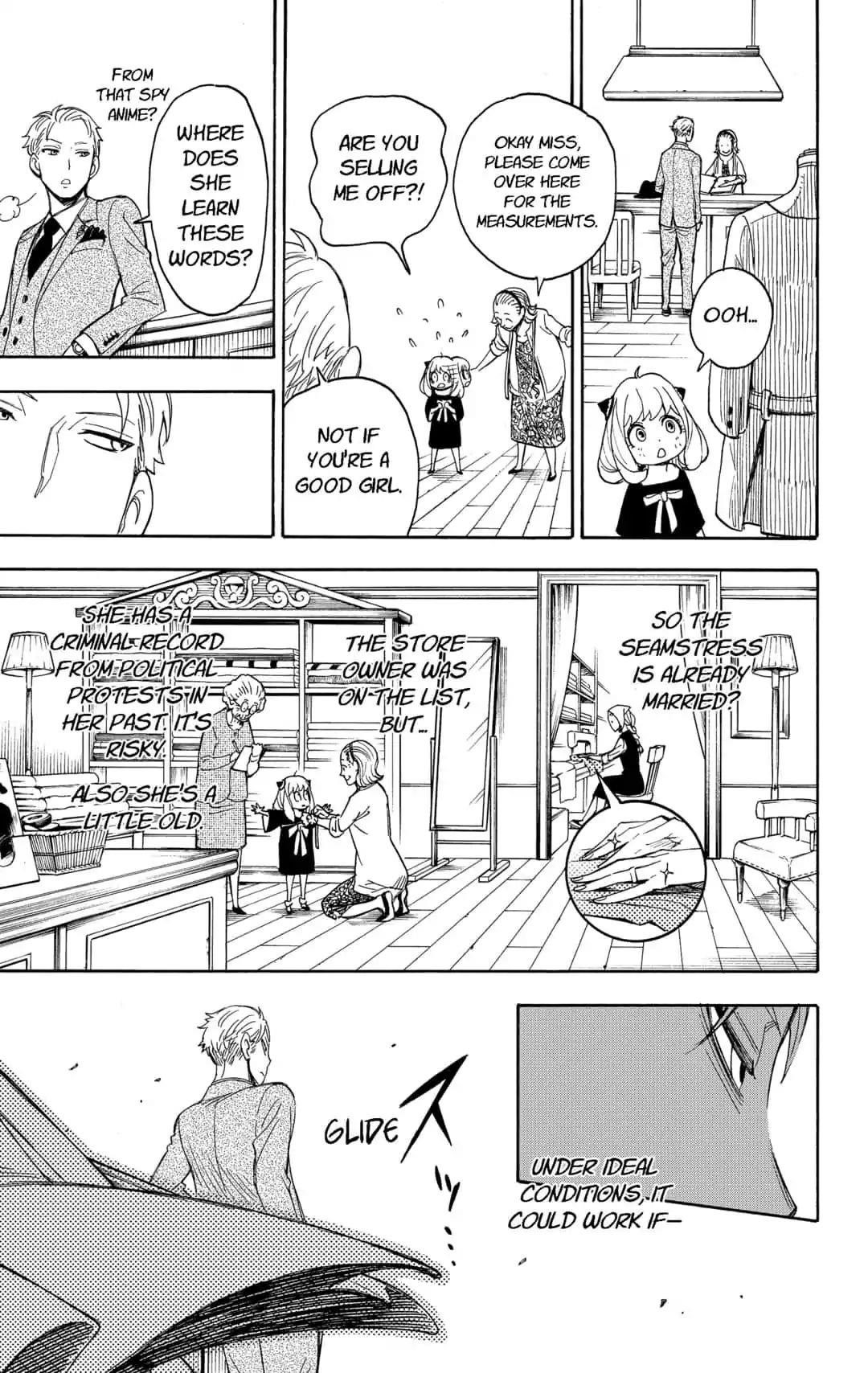 Spy x Family manga, chapter 2, page 21 of 55