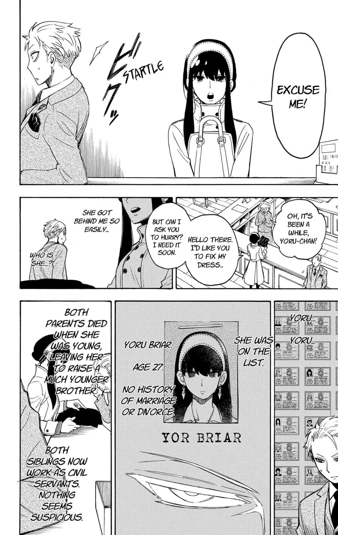 Spy x Family manga, chapter 2, page 22 of 55
