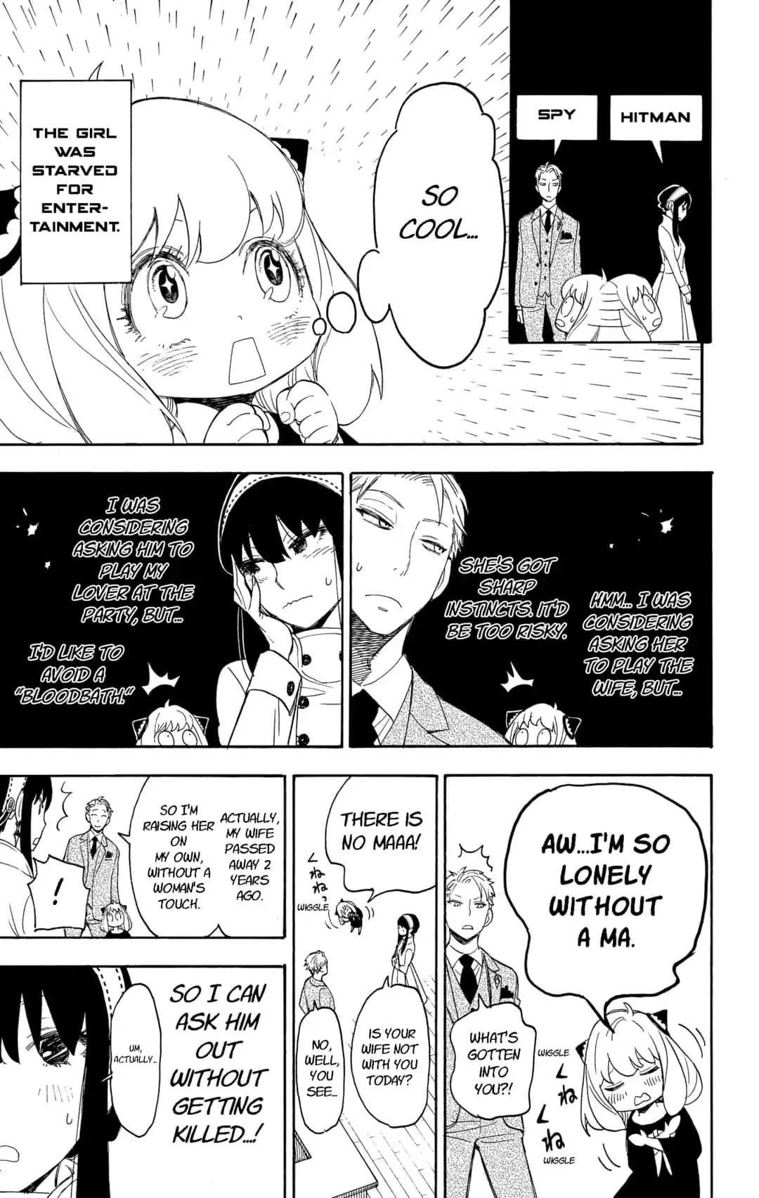 Spy x Family manga, chapter 2, page 25 of 55