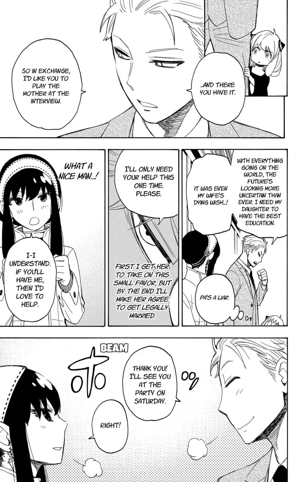 Spy x Family manga, chapter 2, page 27 of 55