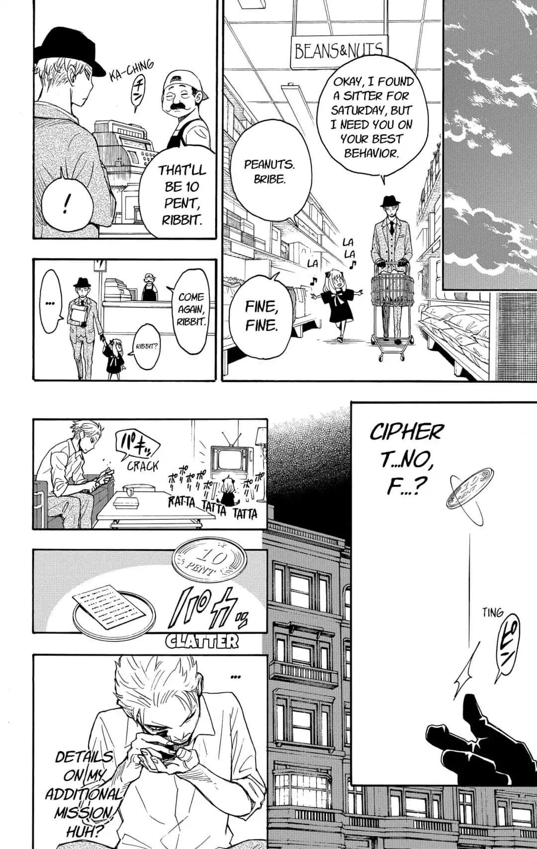 Spy x Family manga, chapter 2, page 28 of 55