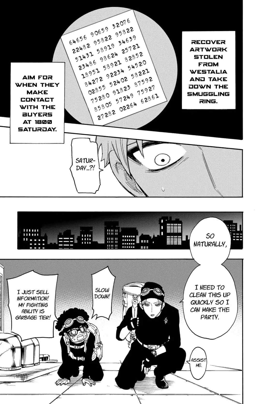 Spy x Family manga, chapter 2, page 29 of 55