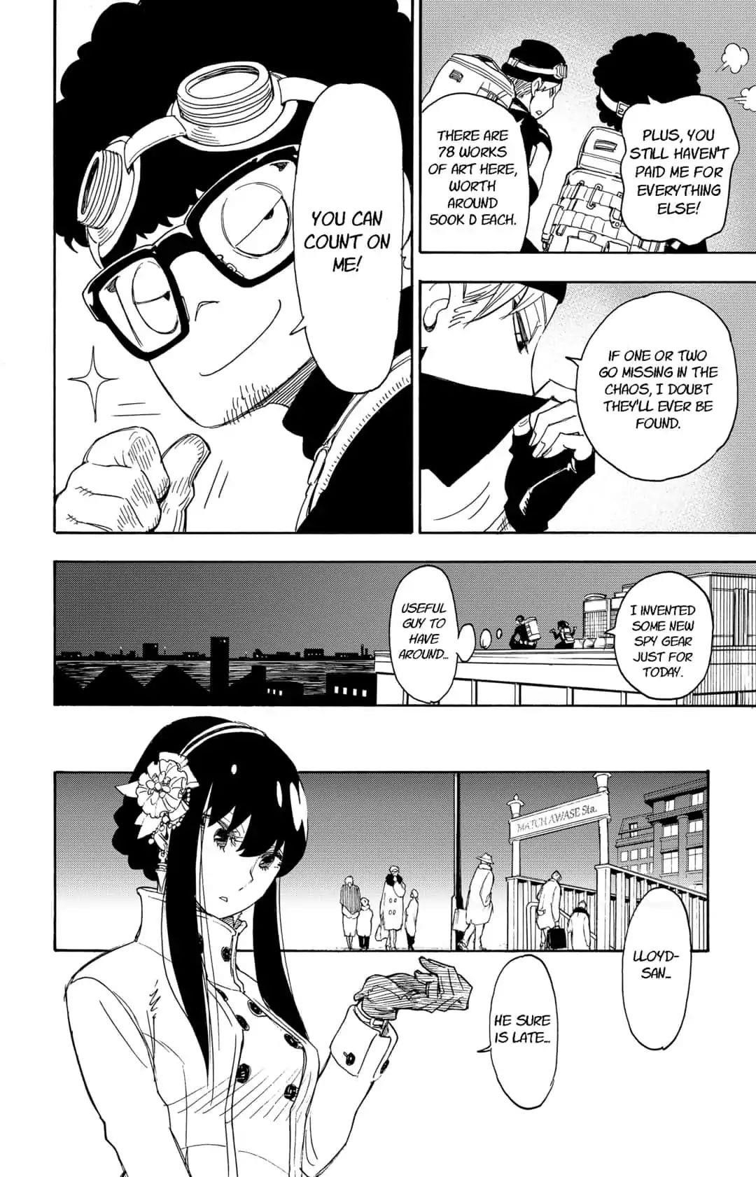 Spy x Family manga, chapter 2, page 30 of 55