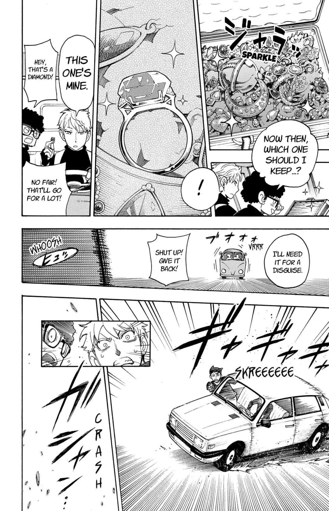 Spy x Family manga, chapter 2, page 32 of 55