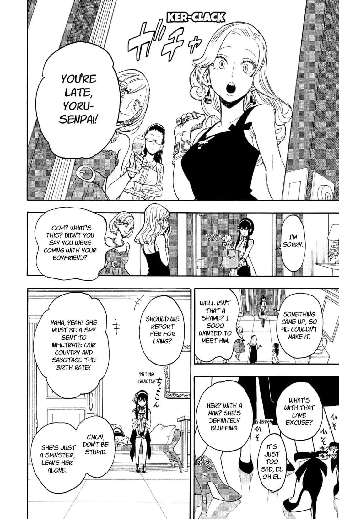 Spy x Family manga, chapter 2, page 34 of 55