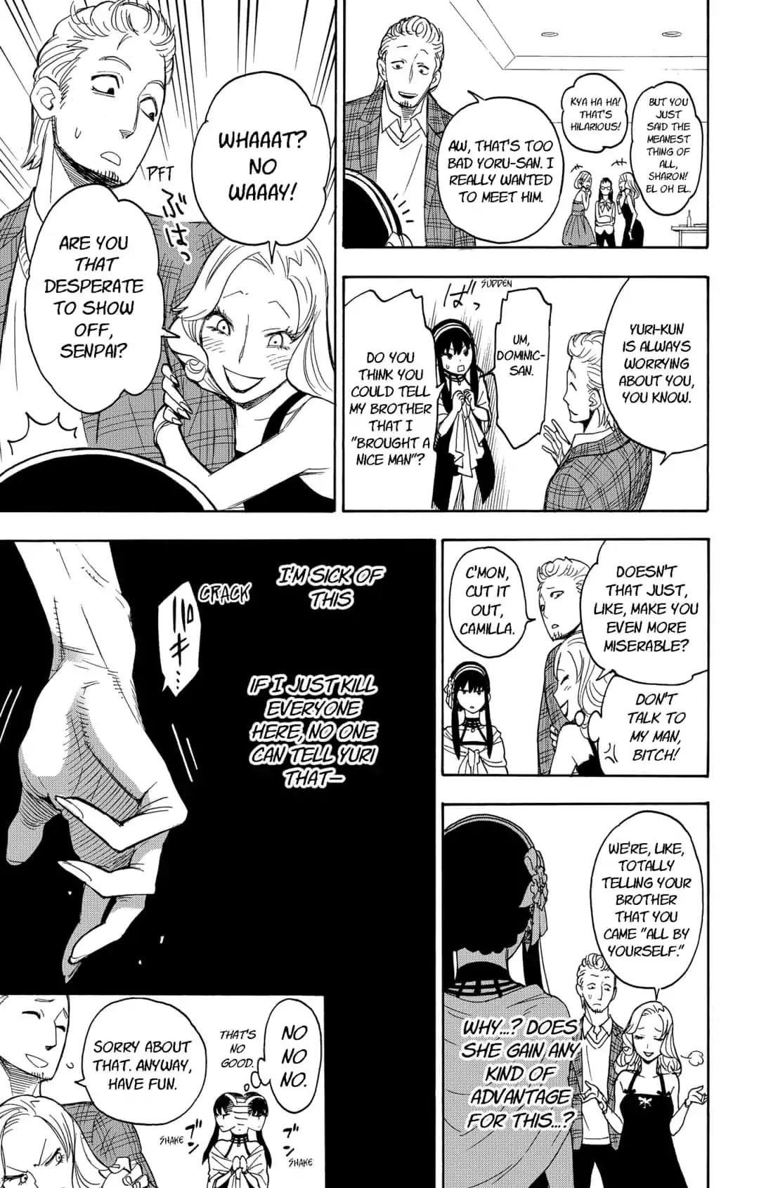 Spy x Family manga, chapter 2, page 35 of 55
