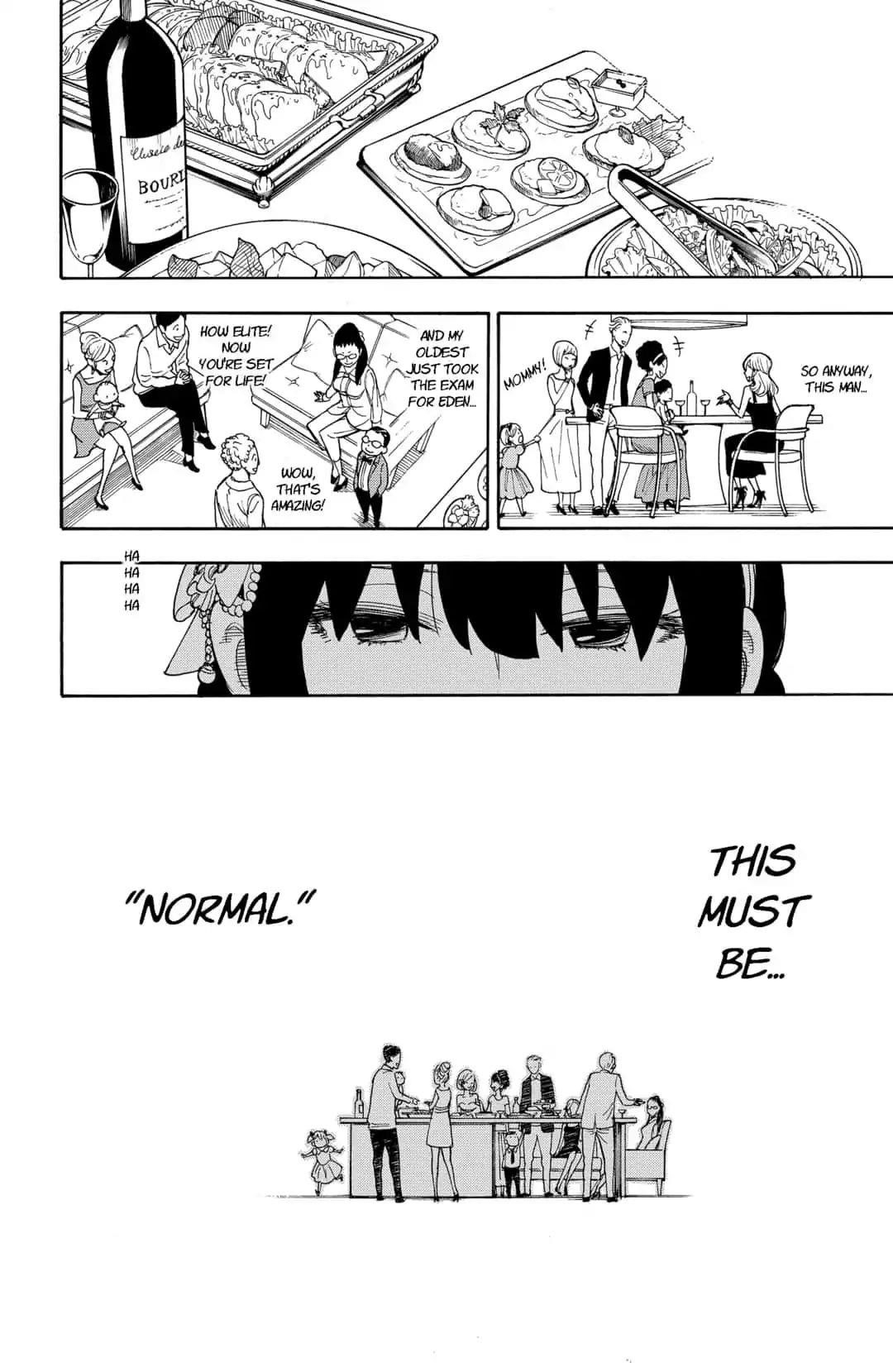 Spy x Family manga, chapter 2, page 36 of 55