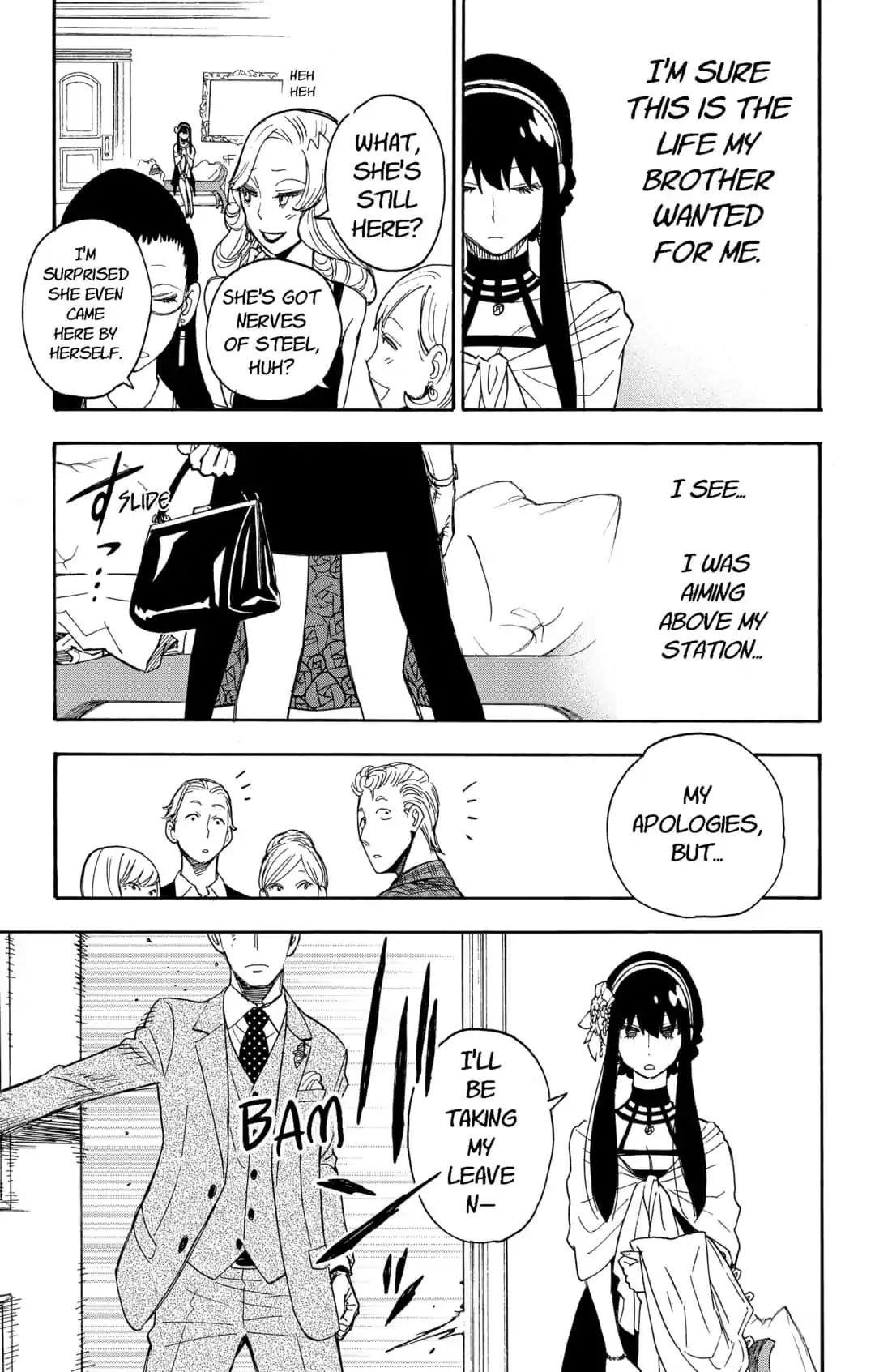 Spy x Family manga, chapter 2, page 37 of 55