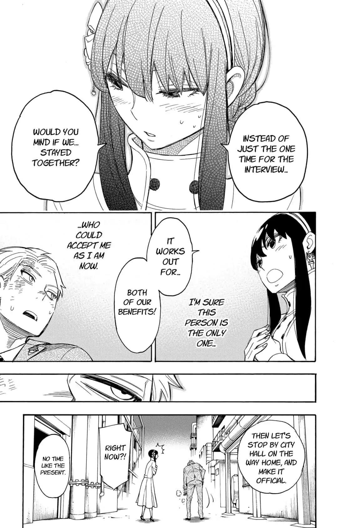 Spy x Family manga, chapter 2, page 51 of 55