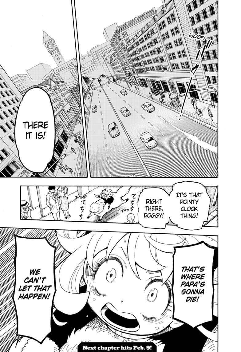 Spy x Family manga, chapter 20, page 21 of 21