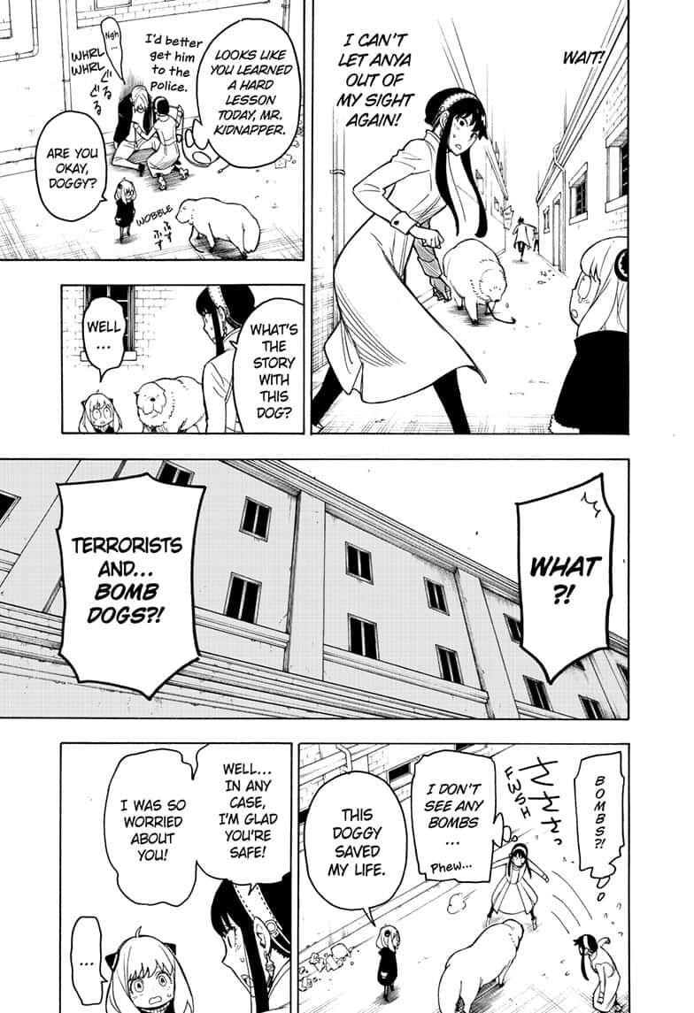 Spy x Family manga, chapter 20, page 3 of 21