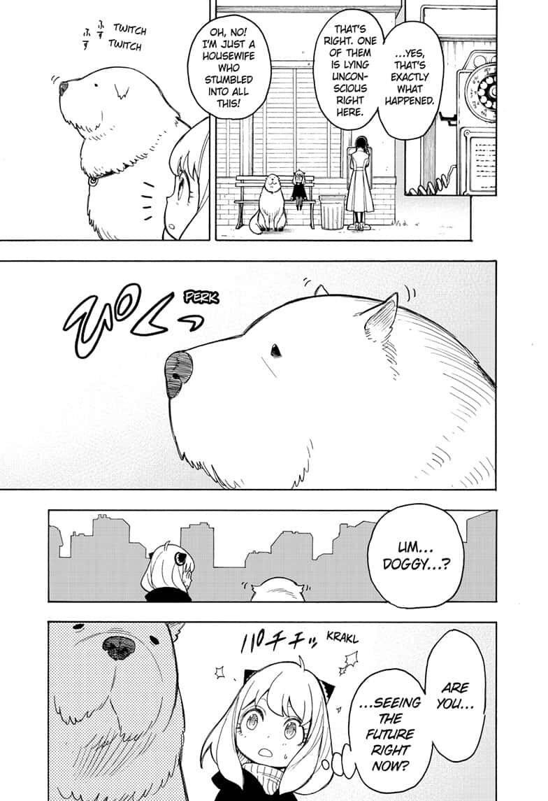 Spy x Family manga, chapter 20, page 5 of 21
