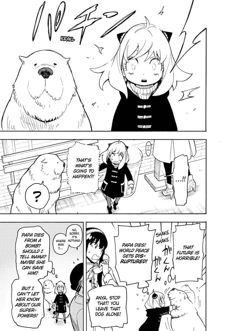 Spy x Family manga, chapter 20, page 9 of 21