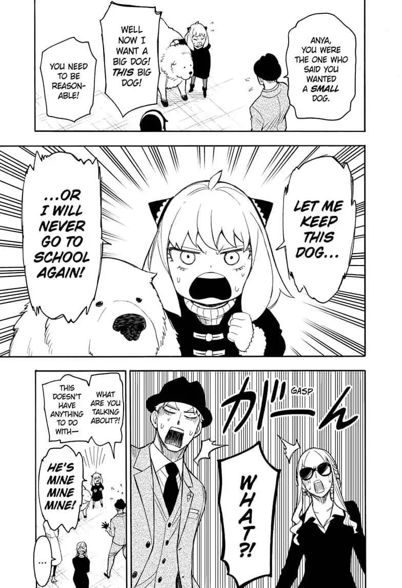 Spy x Family manga, chapter 22, page 17 of 27