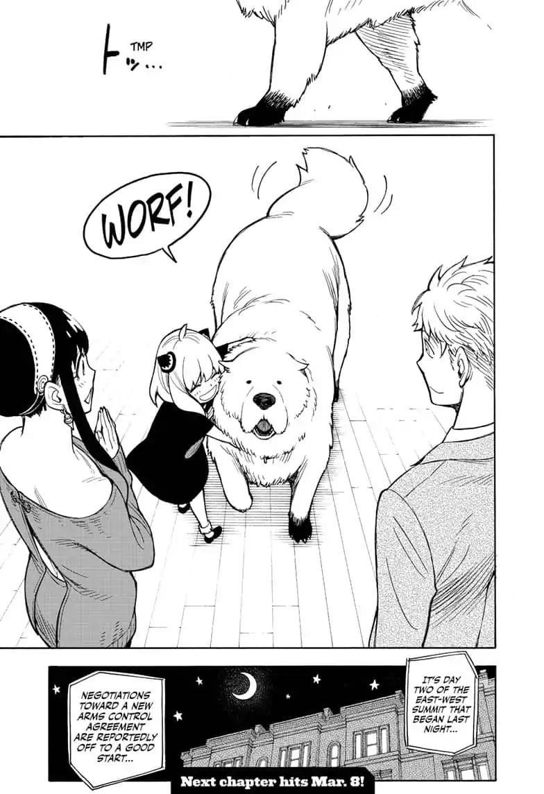 Spy x Family manga, chapter 22, page 27 of 27