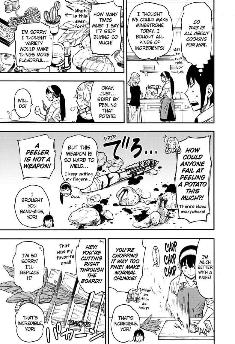 Spy x Family manga, chapter 24, page 11 of 25