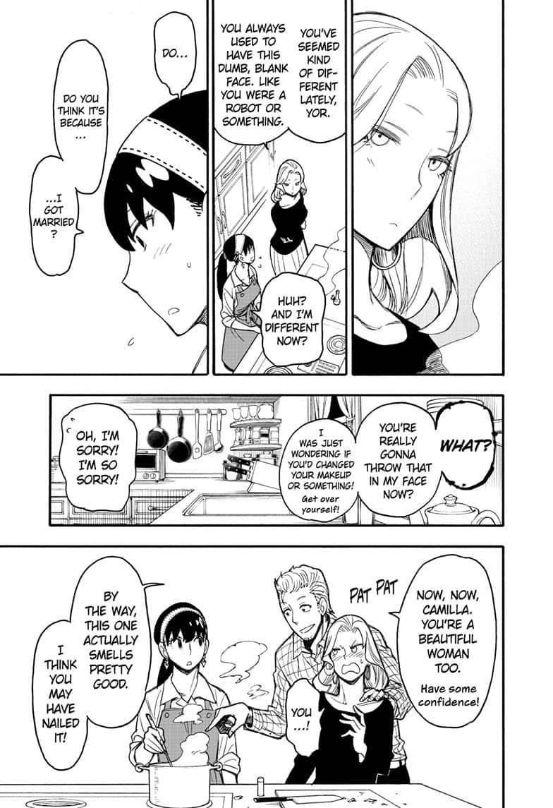 Spy x Family manga, chapter 24, page 17 of 25