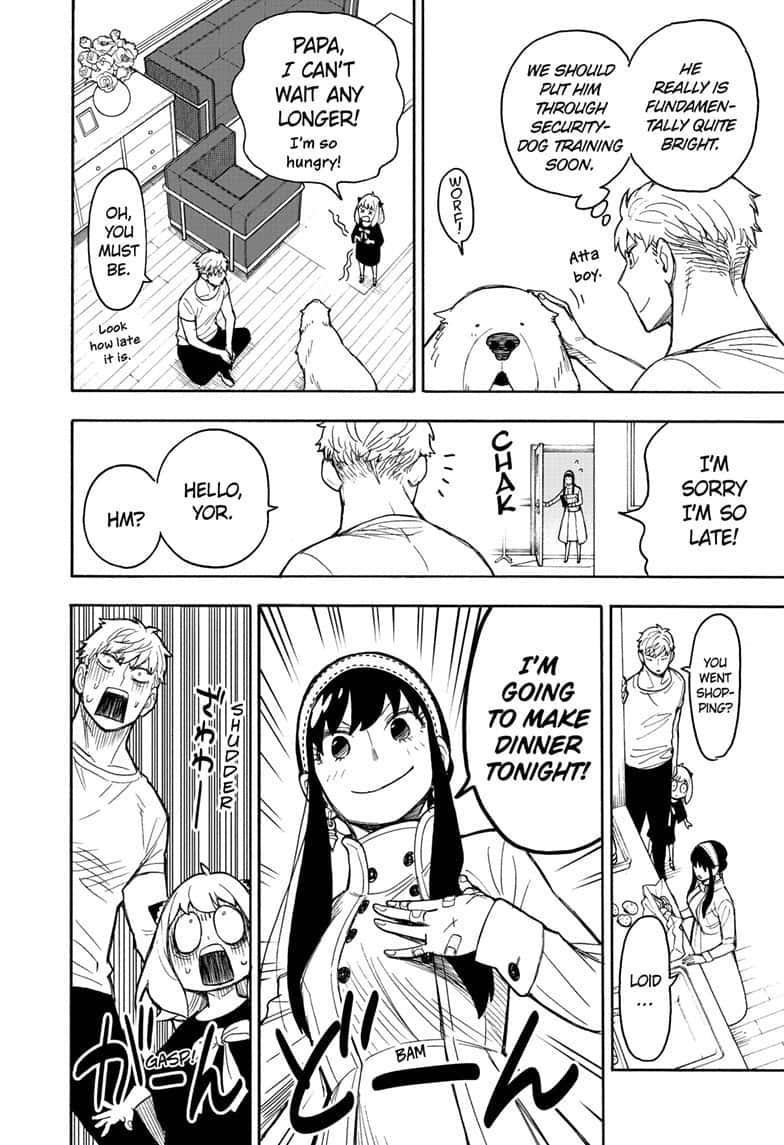 Spy x Family manga, chapter 24, page 20 of 25