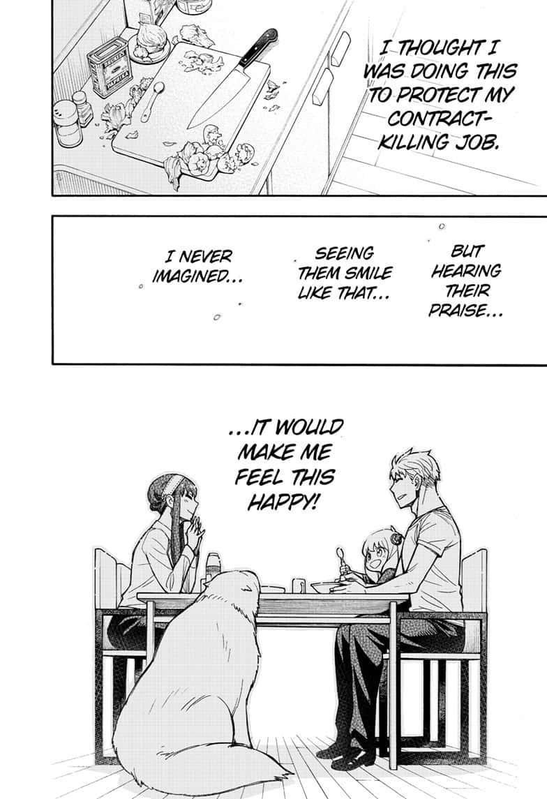 Spy x Family manga, chapter 24, page 24 of 25