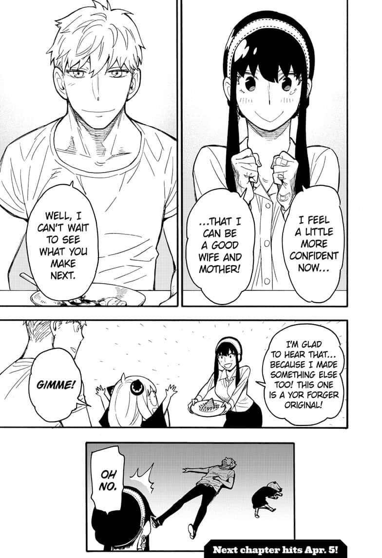 Spy x Family manga, chapter 24, page 25 of 25