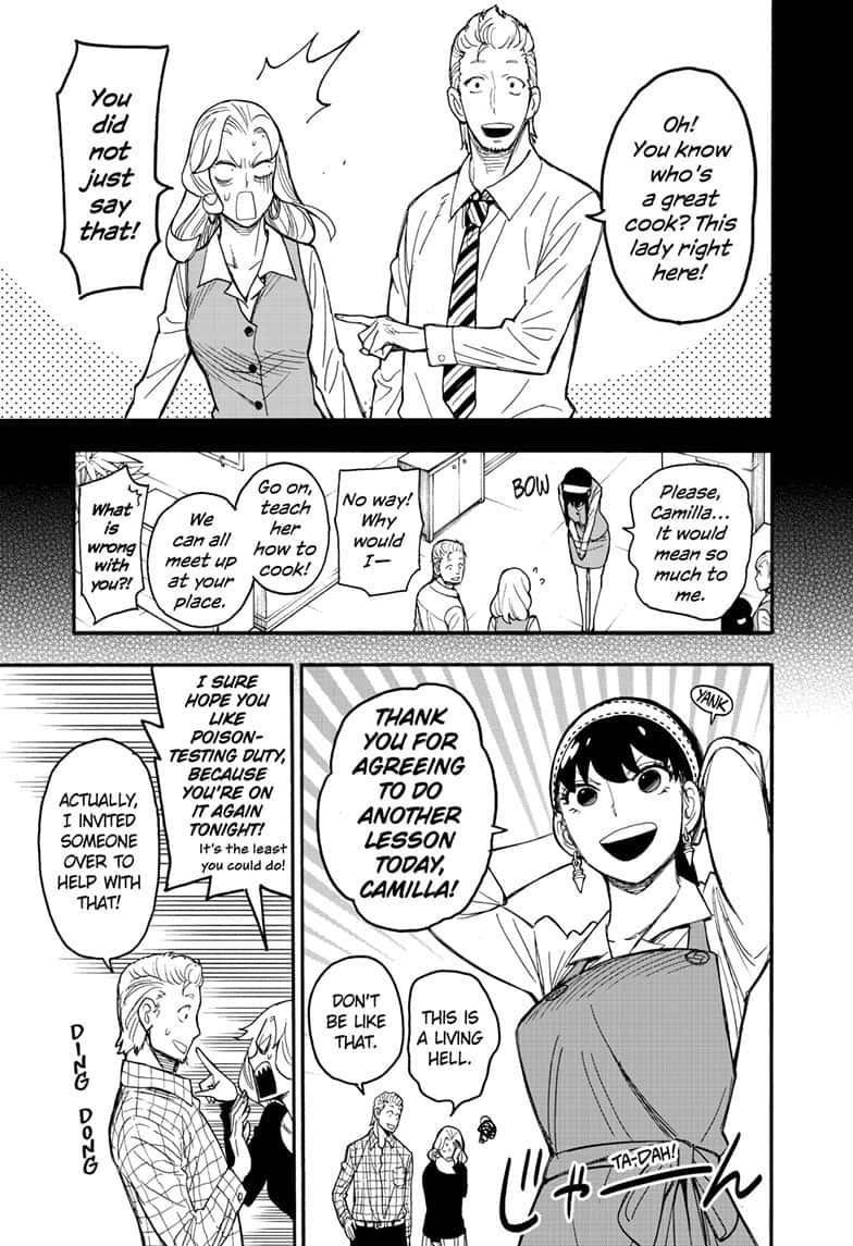 Spy x Family manga, chapter 24, page 9 of 25