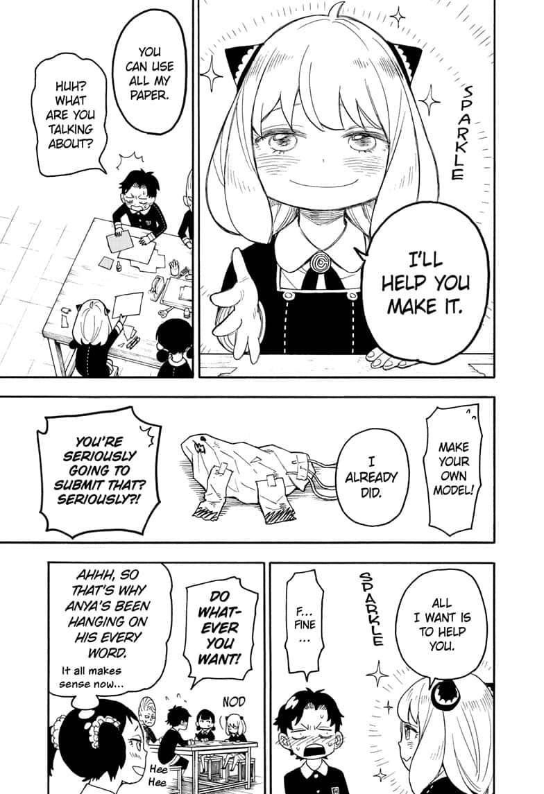 Spy x Family manga, chapter 25, page 15 of 25